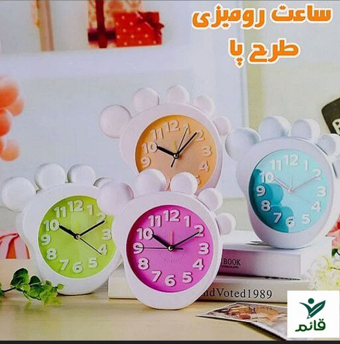 ساعت رومیزیطرح پنجه